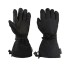 Winter-Skihandschuhe J1651 schwarz