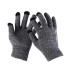 Winter-Touch-Handschuhe dunkelgrau