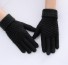 Winter-Touch-Handschuhe für Damen schwarz