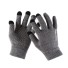 Winter-Touch-Handschuhe grau