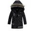 Winterjacke für Jungen A2857 schwarz