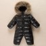 Winteroverall für Kinder J3031 schwarz