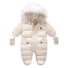 Winteroverall für Kleinkinder T2555 creme