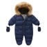 Winteroverall für Kleinkinder T2555 dunkelblau