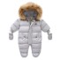 Winteroverall für Kleinkinder T2555 grau