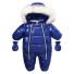 Winteroverall für Kleinkinder T2702 dunkelblau