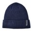 Winterstrickmütze für Herren J958 blau