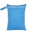 Wodoodporna torba na pieluchy monochromatyczna niebieski