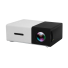 YG300 mini projektor hordozható házimozi kompakt projektor LED projektor otthoni lejátszó HDMI port 13 x 8,5 x 4,5 cm fekete