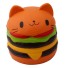Zabawka do wyciskania hamburgera dla kota 2