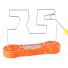 Zabawka z silnikiem labiryntowym pomarańczowy