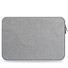 Zapinana na zamek kieszeń na laptopa MacBook Xiaomi HP Dell Acer 14-15,4 cala 37,5 x 27 x 2 cm jasnoszary