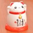 Zásobník na špáradlá mačka šťastie biela