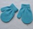 Zateplené detské zimné palčiaky J3084 svetlo modrá