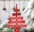 Závěsná vánoční dekorace stromeček 3