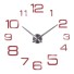Zegar ścienny samoprzylepny G1711 czerwony