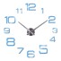 Zegar ścienny samoprzylepny G1711 jasnoniebieski