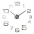 Zegar ścienny samoprzylepny G1711 srebrny