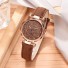 Zegarek damski R136 brązowy