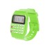 Zegarek dziecięcy z kalkulatorem zielony