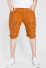 Zerrissene Jeansshorts für Herren orange