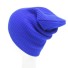 Zimná pletená čiapka J3085 modrá