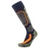 Zimné bavlnené ponožky pre mužov Pánske lyžiarske ponožky Športové vysoké ponožky modrá