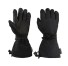 Zimné lyžiarske rukavice J1651 čierna