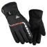 Zimné zateplené rukavice Pánske vetruodolné rukavice pre mužov Snehové rukavice s protišmykovým dizajnom Lyžiarske rukavice s uťahovacím pásikom cez zápästie červená