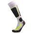 Zimní bavlněné ponožky pro muže Pánské lyžařské ponožky Sportovní vysoké ponožky bílá