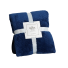 Zimní deka 100 x 150 cm tmavě modrá