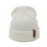 Zimní pletená čepice bílá