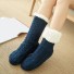 Zimní ponožky P4051 tmavě modrá