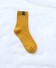 Zimní ponožky žlutá