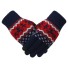 Zimowe rękawiczki damskie B3 ciemnoniebieski