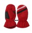 Zimowe rękawiczki dziecięce J2886 czerwony