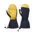 Zimowe rękawiczki narciarskie J1649 żółty