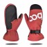 Zimowe rękawiczki unisex J2298 czerwony