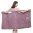 Županový uterák do sauny Uterákové šaty Dámska uteráková tunika Dámska osuška Dámsky uterák 80 x 135 cm fialová