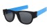 Zusammenklappbare Sonnenbrille blau